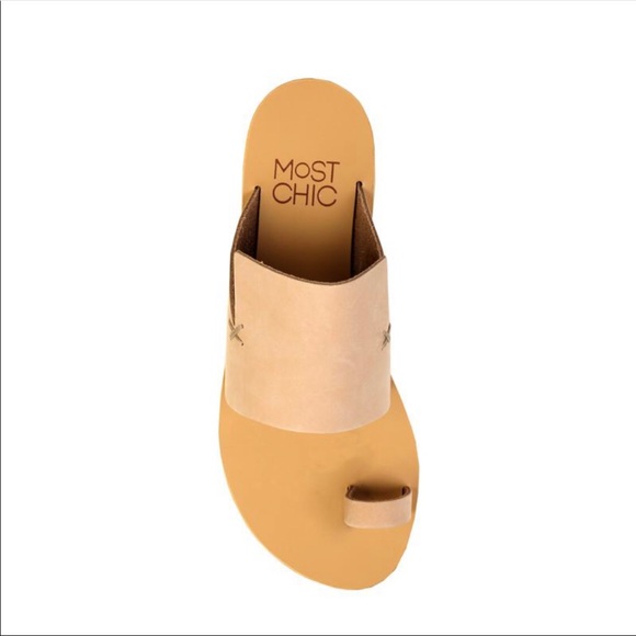 Rosa sabbia leather sandals - Picture 4 of 4